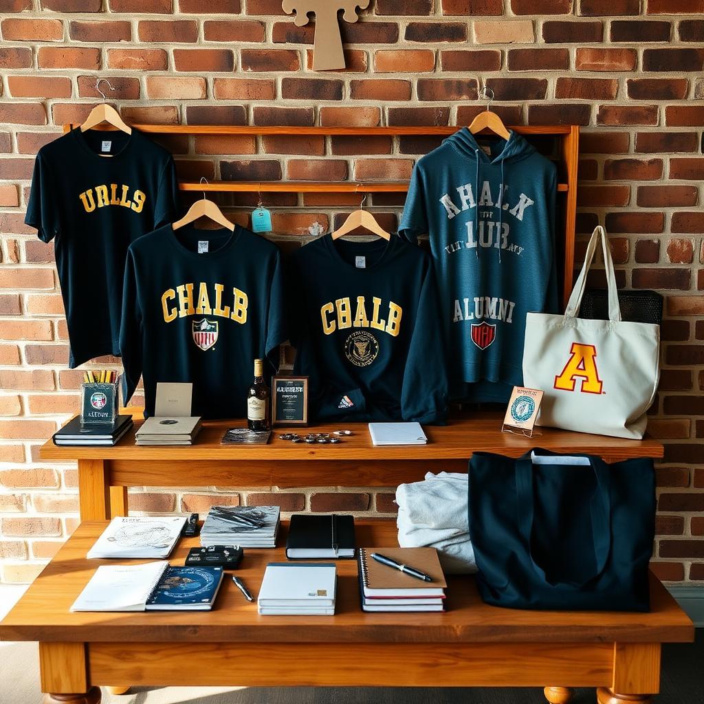 University & college merchandise corner